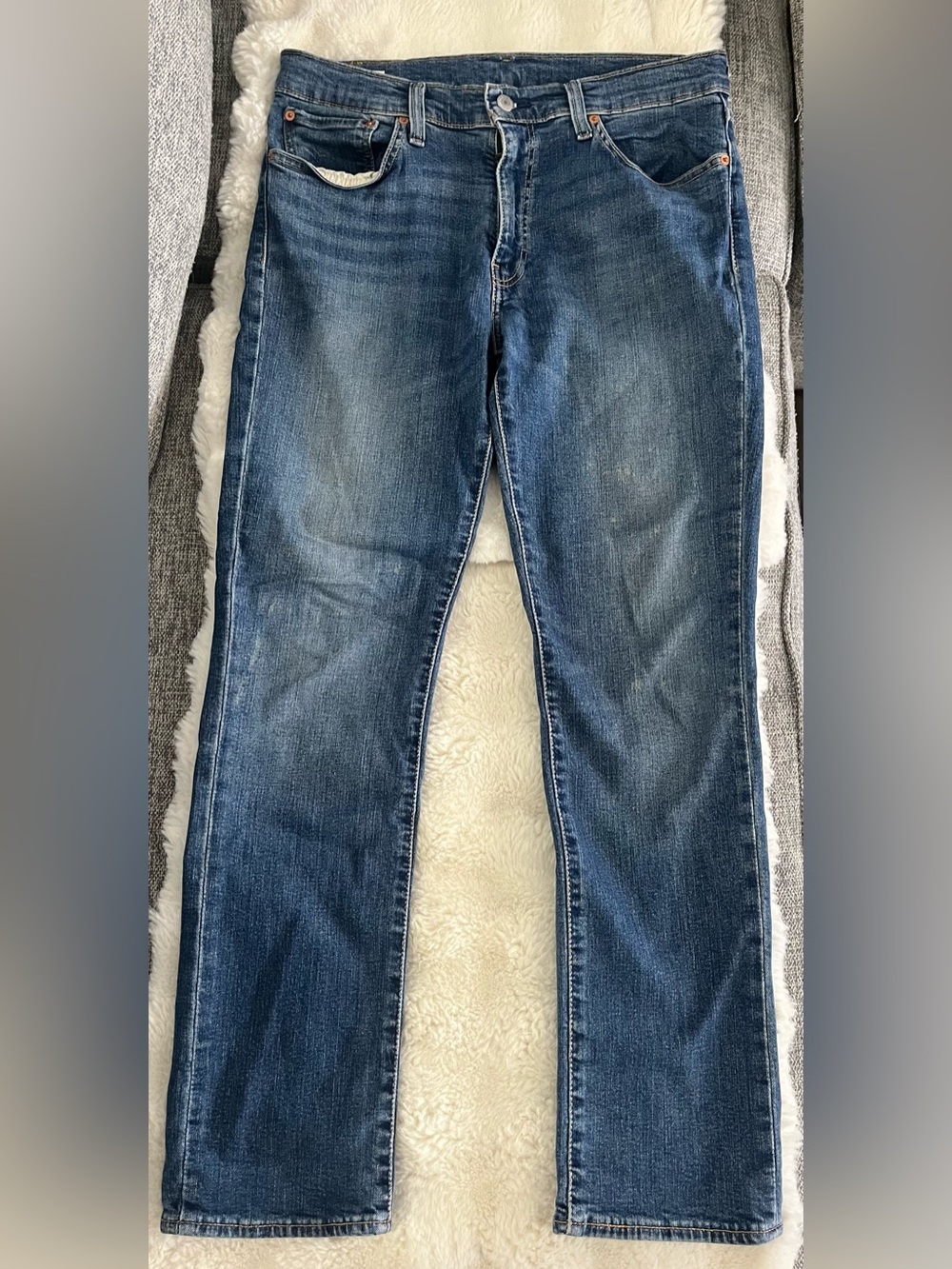 Levi's Women's Straight-Leg Blue Denim Jeans